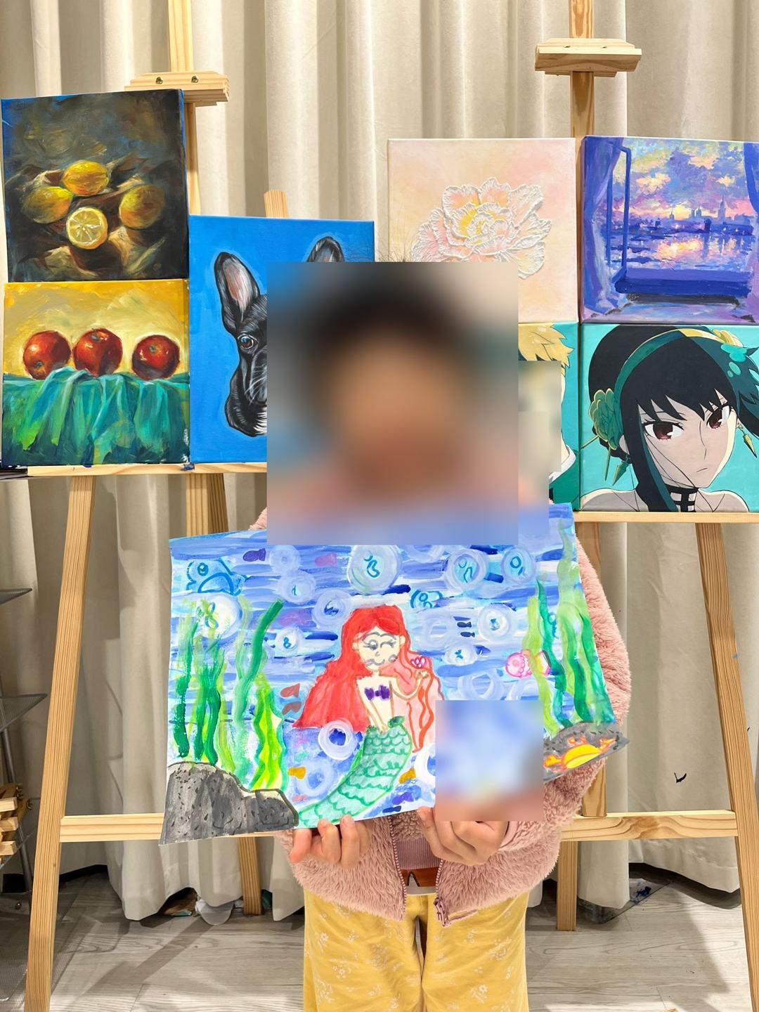 Level 2 Sprout student artwork