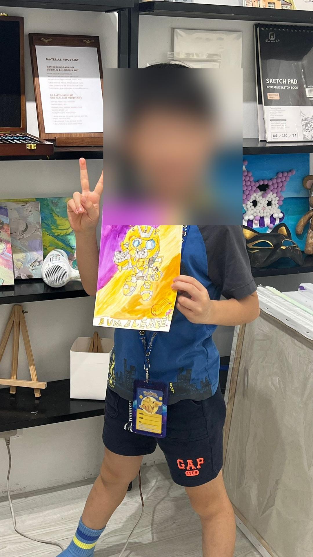 Level 3 Sunbeam student artwork